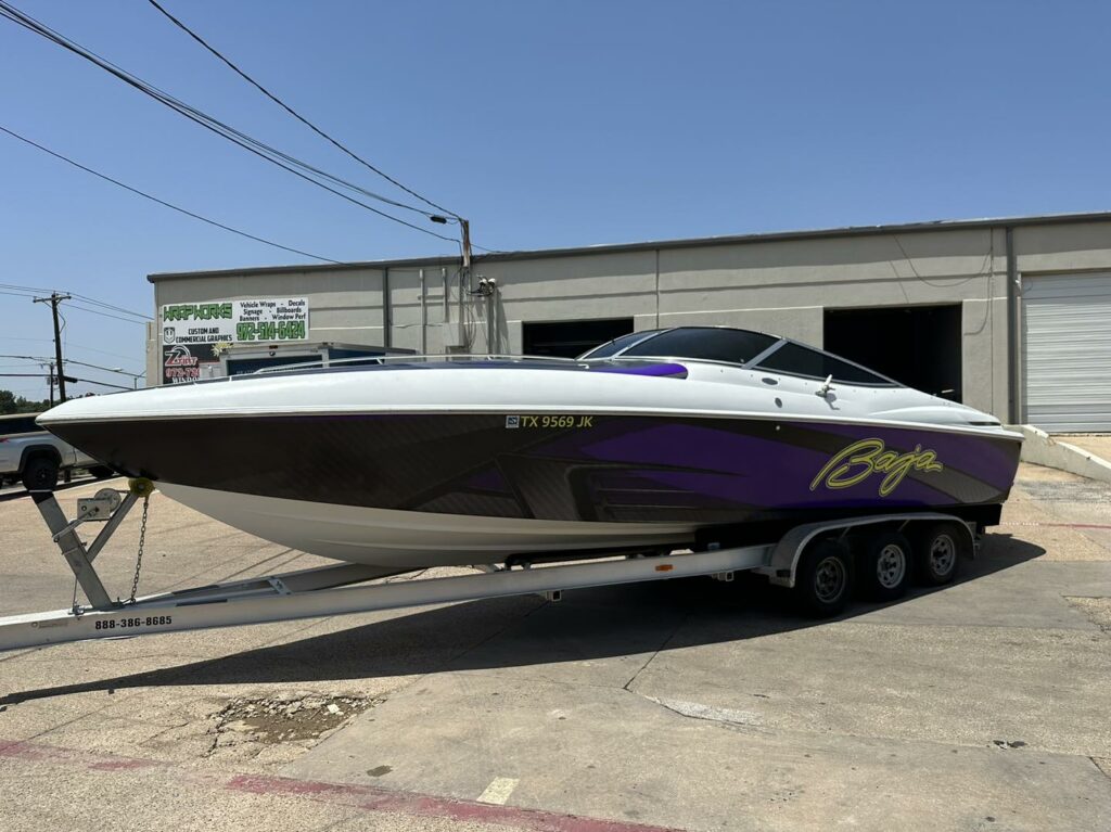 Vinyl Boat Wraps